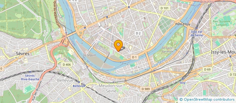 localisation de l'entreprise LEFAUCHEUX DISTRI à BOULOGNE-BILLANCOURT