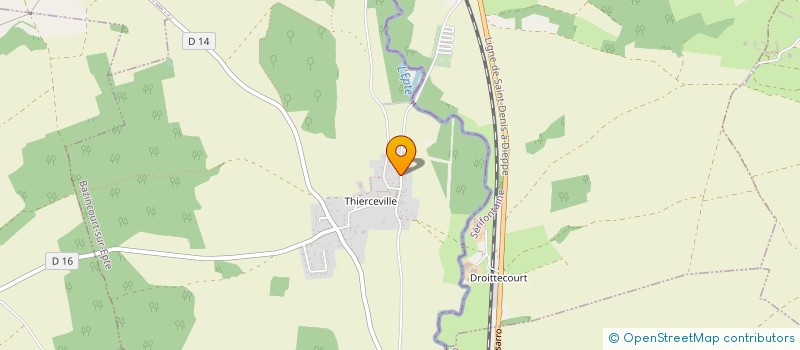 localisation de l'entreprise LEFAUCHEUX ET CIE à BAZINCOURT-SUR-EPTE