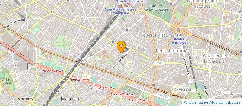 localisation de l'entreprise LEFAUCHEUX FILS  PARIS