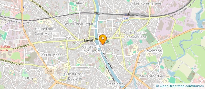 localisation de l'entreprise LEFAUSISAU à LAVAL