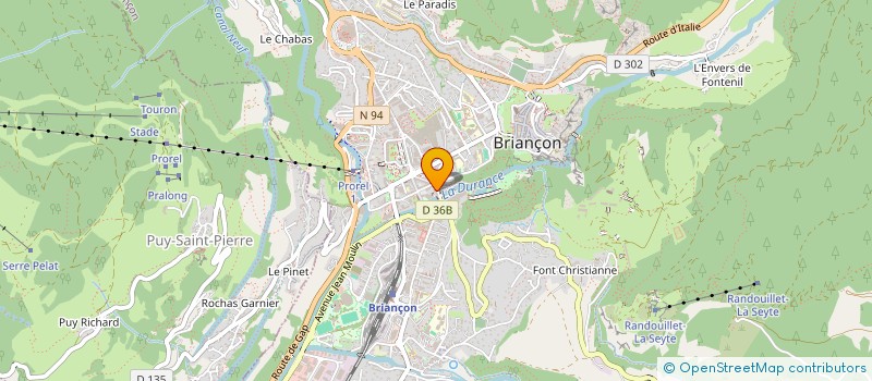 localisation de l'entreprise LEFAUT-PERES à BRIANCON