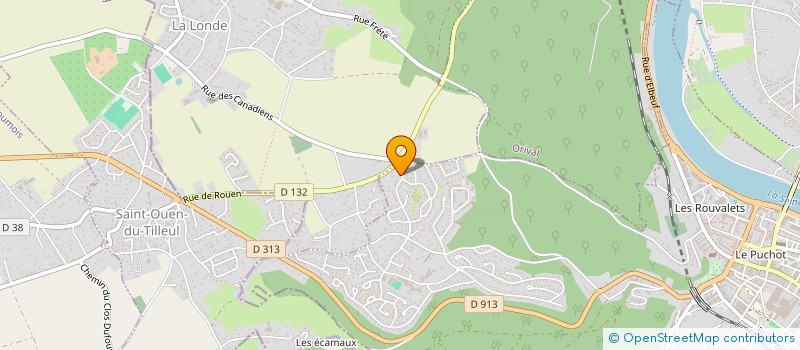 localisation de l'entreprise LEFEBURE JULIEN  ELBEUF