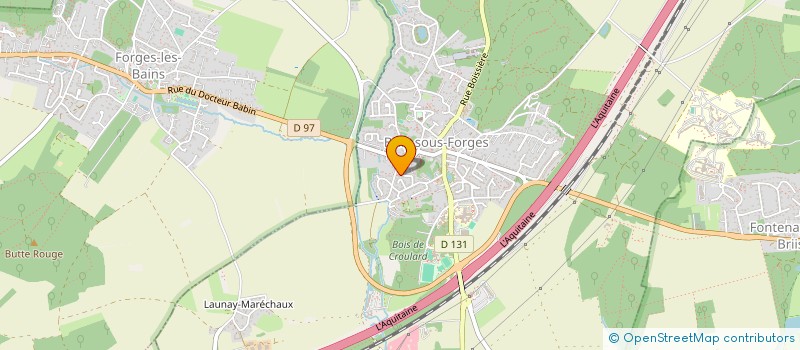 localisation de l'entreprise LEFEBURE STEHLIN ET CIE à BRIIS-SOUS-FORGES