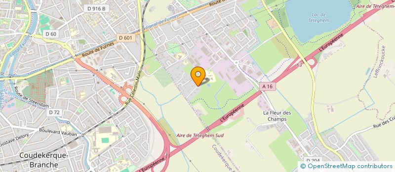 localisation de l'entreprise LEFEBVRE  TETEGHEM-COUDEKERQUE-VILLAGE