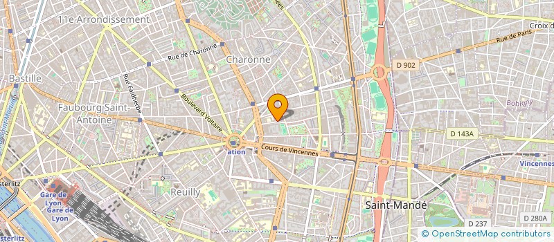 localisation de l'entreprise LEFEBVRE BTP  PARIS