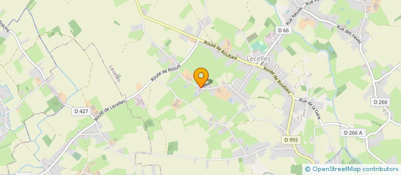 localisation de l'entreprise LEFEBVRE ET FILS à LECELLES