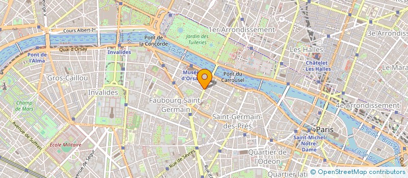 localisation de l'entreprise LEFEBVRE ET FILS  PARIS