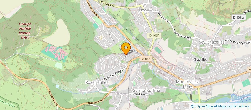 localisation de l'entreprise LEFEBVRE IMMO  ROZERIEULLES