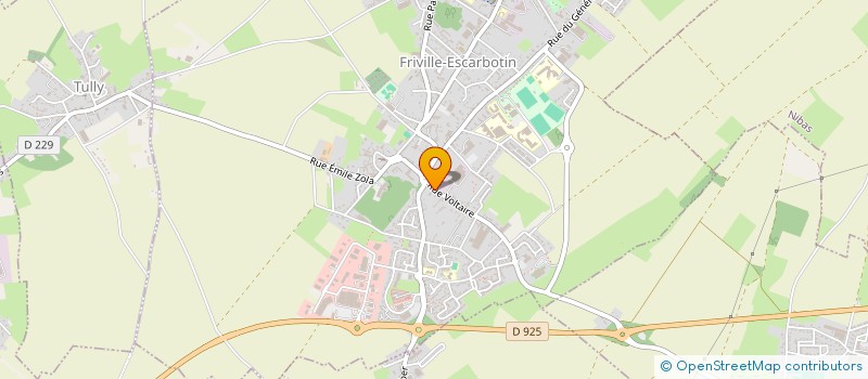 localisation de l'entreprise LEFEBVRE REB  FRIVILLE-ESCARBOTIN