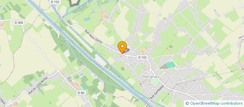 localisation de l'entreprise LEFEBVRE RENOVATION  HERGNIES