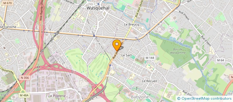 localisation de l'entreprise LEFERRET-INVEST à VILLENEUVE-D'ASCQ