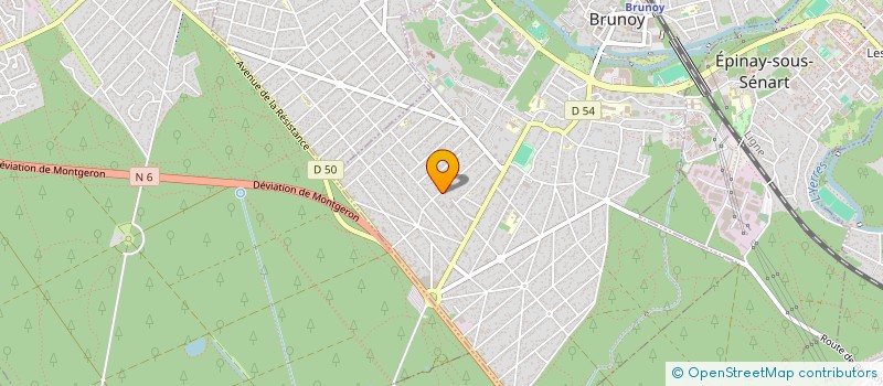 localisation de l'entreprise LEFEU-PEREIRA à BRUNOY