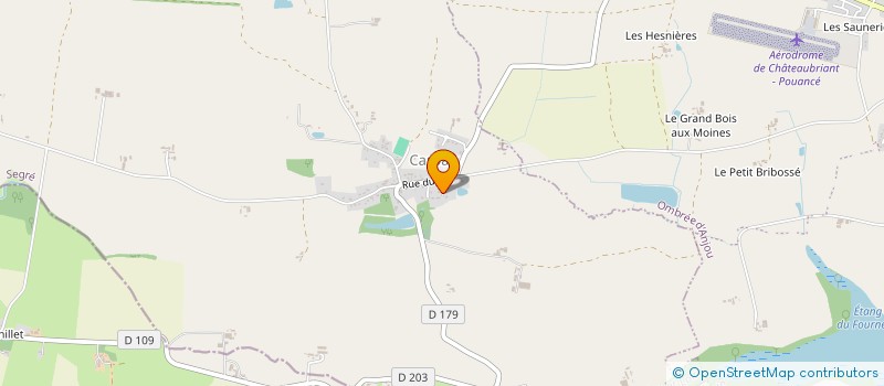 localisation de l'entreprise LEFEUVRE 2M  CARBAY