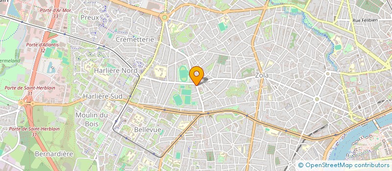 localisation de l'entreprise LEFEUVRE à NANTES