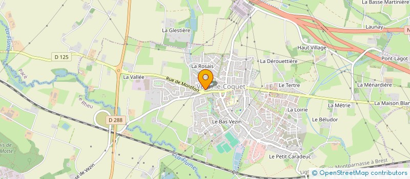 localisation de l'entreprise LEFEUVRE & CO  VEZIN-LE-COQUET