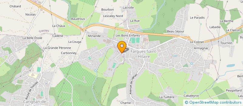 localisation de l'entreprise LEFEUVRE PETIT--COLLIN  FARGUES-SAINT-HILAIRE