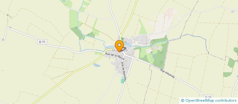 localisation de l'entreprise LEFEVRE  MARTAIZE