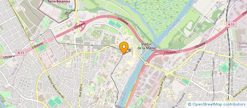 localisation de l'entreprise LEFEVRE à ANGERS