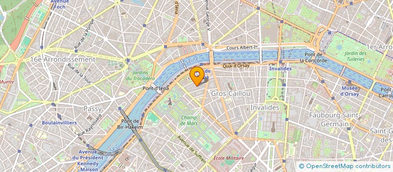 localisation de l'entreprise LEFEVRE ARCHITECTES  PARIS