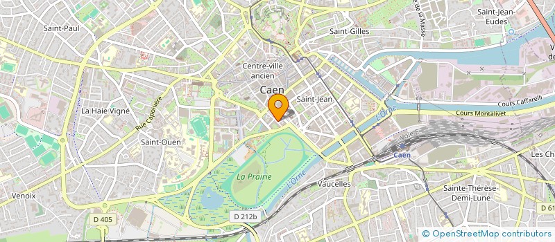 localisation de l'entreprise LEFEVRE & ASSOCIES à CAEN