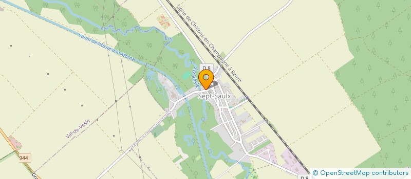 localisation de l'entreprise LEFEVRE CHAUFFERT ET FILS  SEPT-SAULX