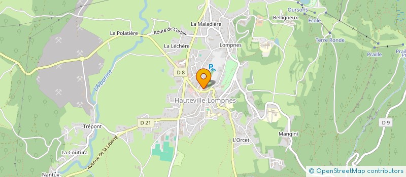 localisation de l'entreprise LEFEVRE-DEMARTHE à PLATEAU D'HAUTEVILLE