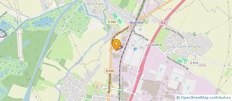 localisation de l'entreprise LEFEVRE-ELEC  LIEU-SAINT-AMAND