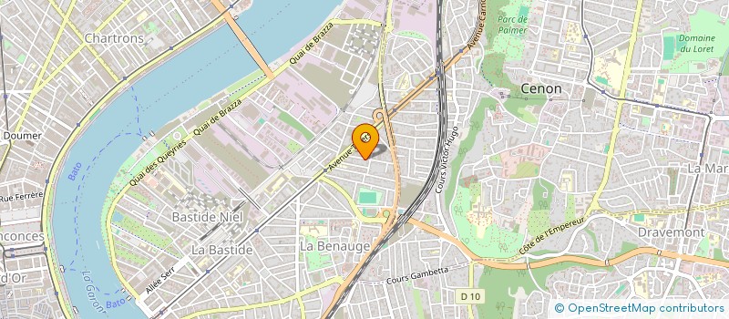 localisation de l'entreprise LEFEVRE IMMOBILIER à BORDEAUX