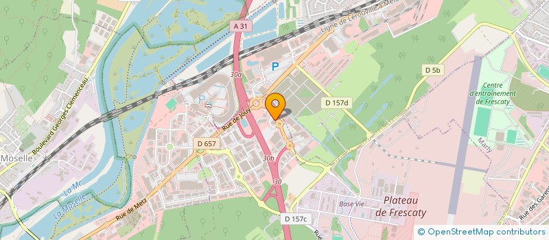 localisation de l'entreprise LEFEVRE LORRAINE à AUGNY