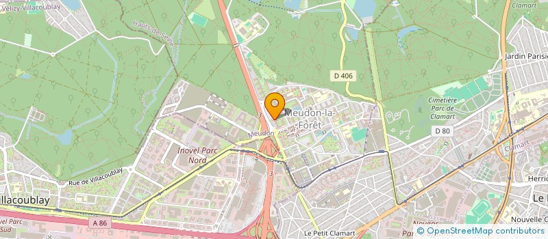 localisation de l'entreprise LEFEVRE MADEL à MEUDON