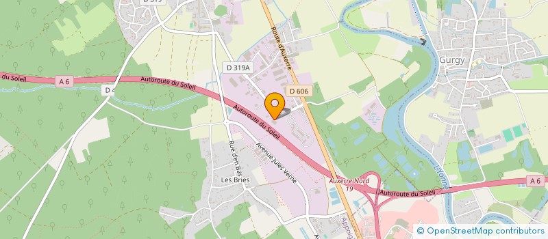 localisation de l'entreprise LEFEVRE SENS  APPOIGNY