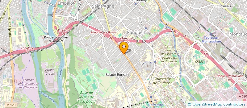 localisation de l'entreprise LEFEZ ENGINEERING SASU  TOULOUSE