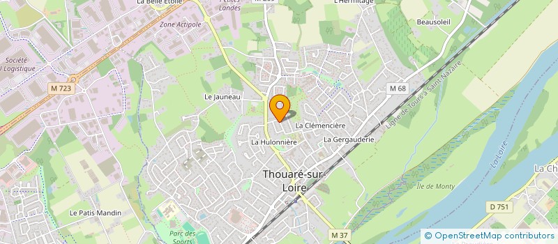 localisation de l'entreprise LEFFONDRE INVEST  NANTES