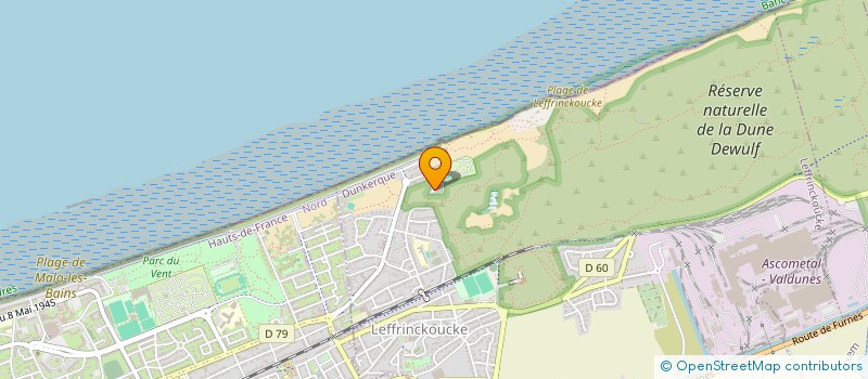 localisation de l'entreprise LEFFRINCKOUCKE MALO TERMINUS UNIS  LEFFRINCKOUCKE