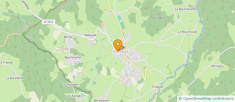 localisation de l'entreprise LEFI  JONZIEUX