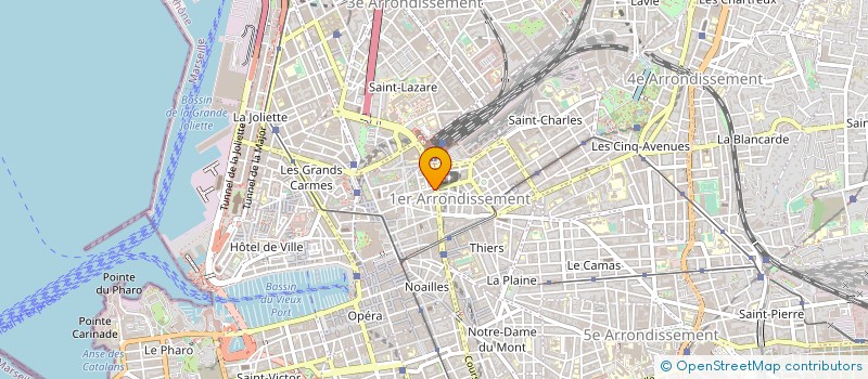 localisation de l'entreprise LEFLOCH ET COLLETTA à MARSEILLE
