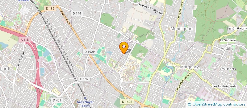 localisation de l'entreprise LEFOBINE à EAUBONNE