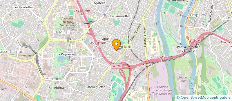 localisation de l'entreprise LEFONDER PLOMBERIE à TOULOUSE