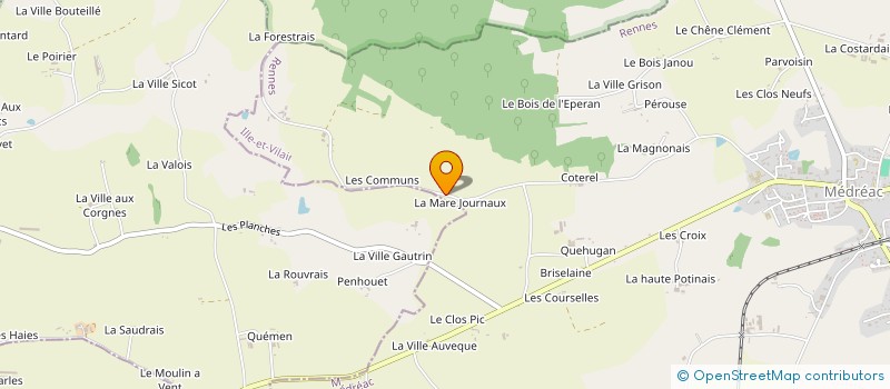 localisation de l'entreprise LEFORESTIER PHILIPPE à MEDREAC