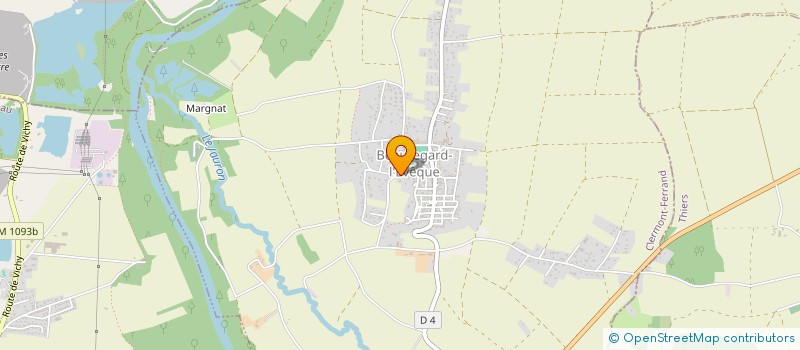 localisation de l'entreprise LEFORT à BEAUREGARD-L'EVEQUE