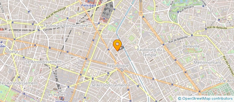 localisation de l'entreprise LEFORT CUIRS ET PEAUX à PARIS