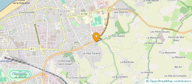 localisation de l'entreprise LEFORT GAUTIER CONNECTIONS  SAINT-MALO