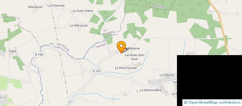 localisation de l'entreprise LEFRANC à CARO