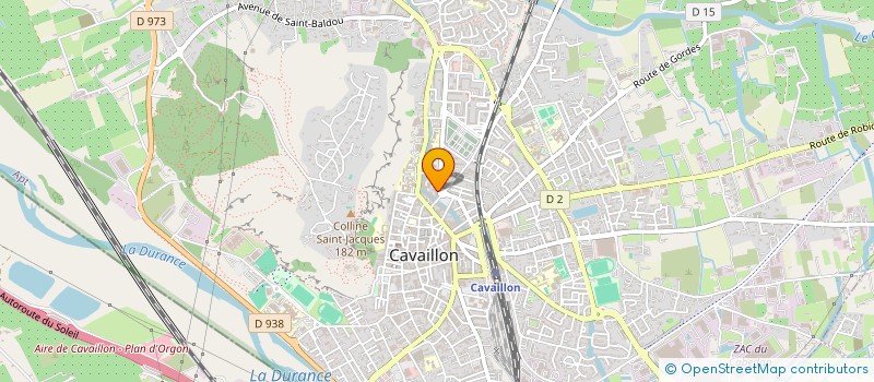 localisation de l'entreprise LEFRANC  CAVAILLON