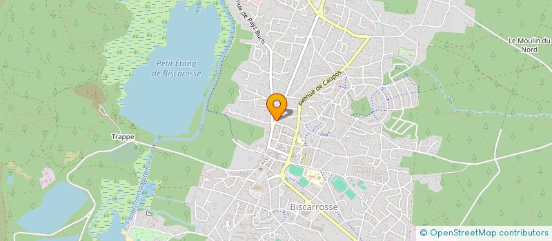 localisation de l'entreprise LEFRANC CISTI  BISCARROSSE