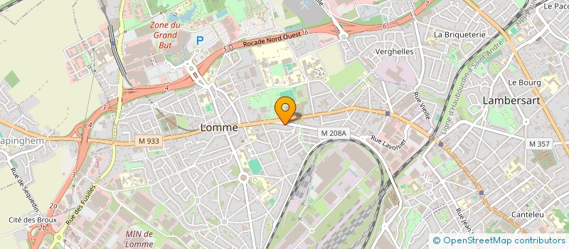 localisation de l'entreprise LEFRANCK BATIMENT à LILLE
