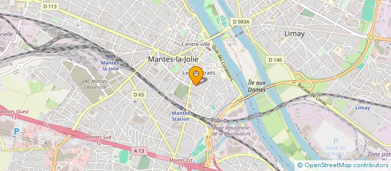 localisation de l'entreprise LEFRANCOIS CONSULTING  MANTES-LA-JOLIE