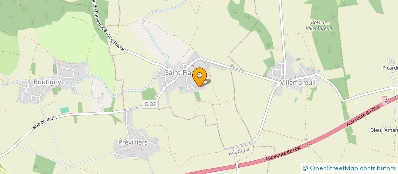 localisation de l'entreprise LEFRANCOIS COURTAGE  SAINT-FIACRE