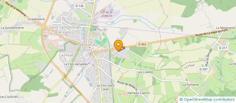 localisation de l'entreprise LEFRANCOIS SC IMMOBILIER  LA HAYE