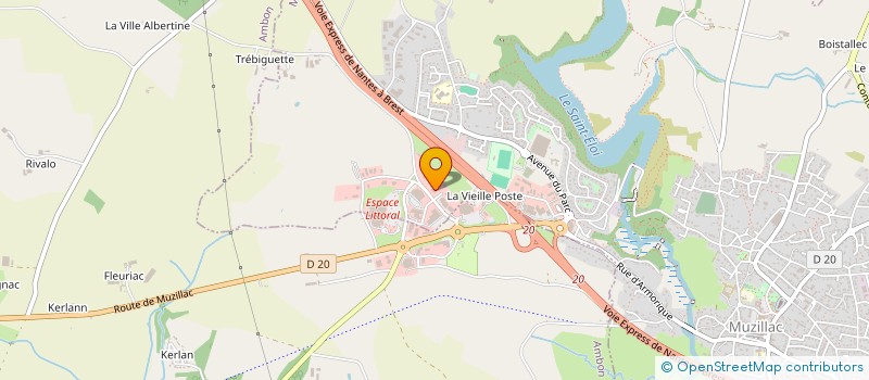 localisation de l'entreprise LEFRAND SPORTS  MUZILLAC